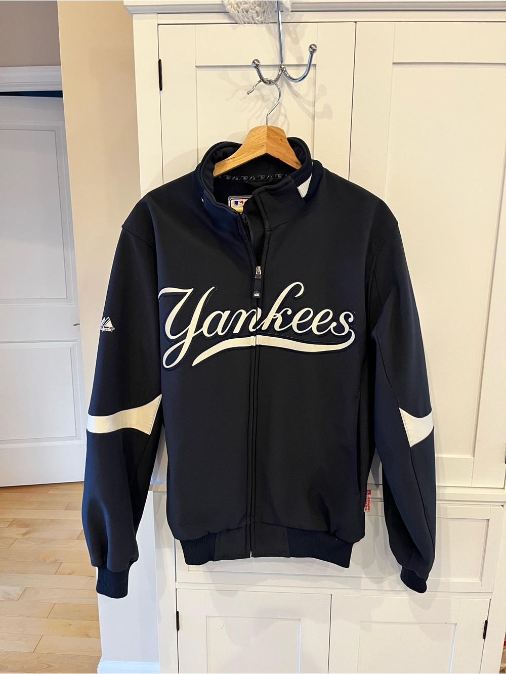 Vintage Majestic Yankees Navy Full-Zip Jacket